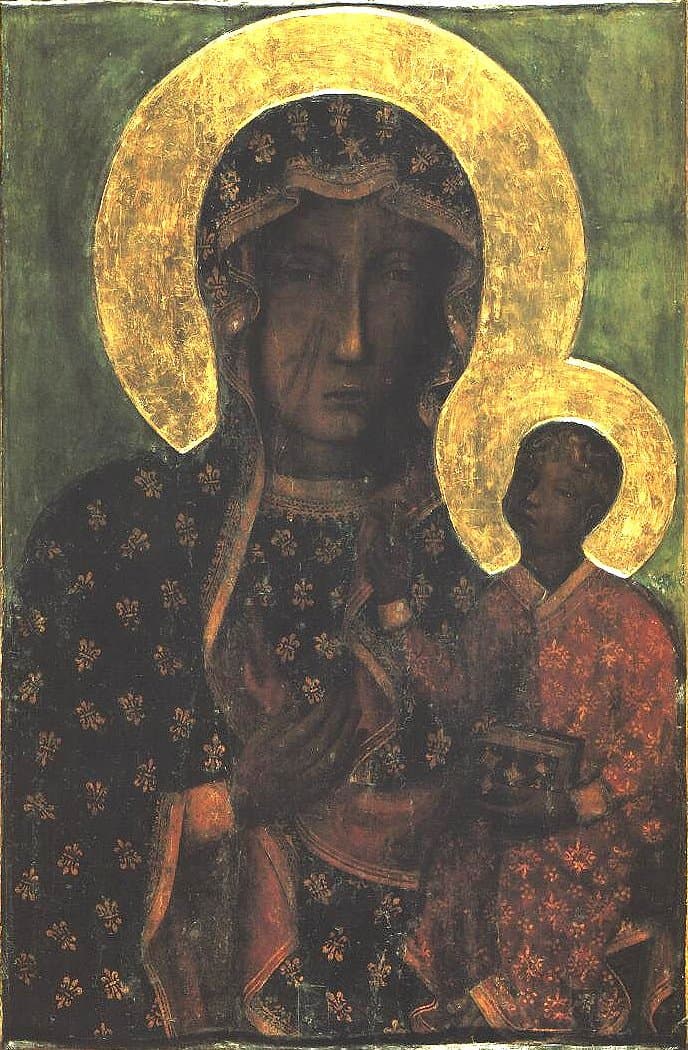Dlaczego Maryja ma rysy na twarzy?